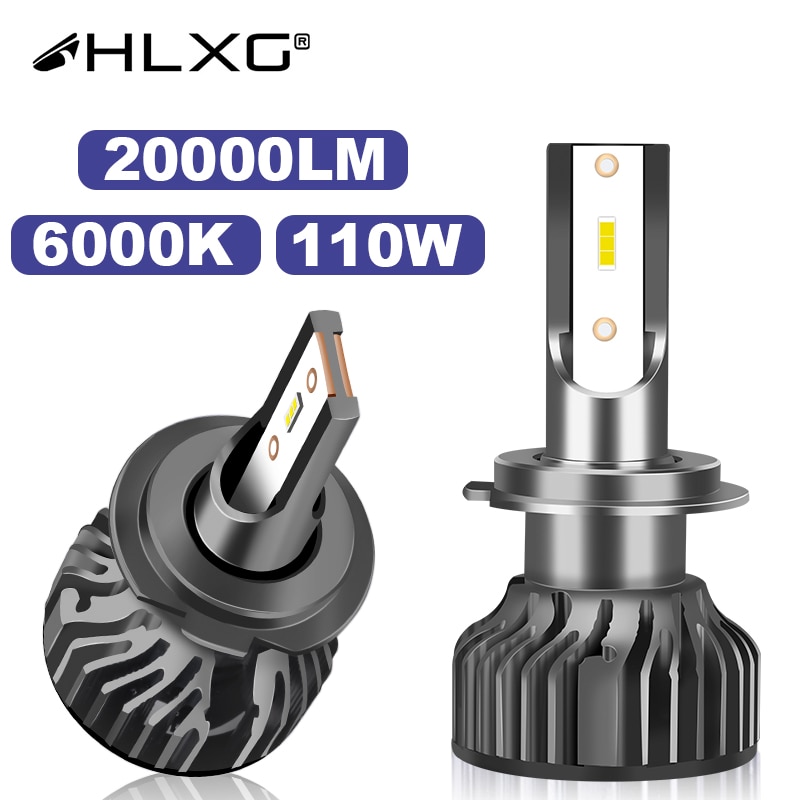HLXG-H8 H9 H11 h4 led H1 h7 HB3 HB4 led 9005 9006 LE..